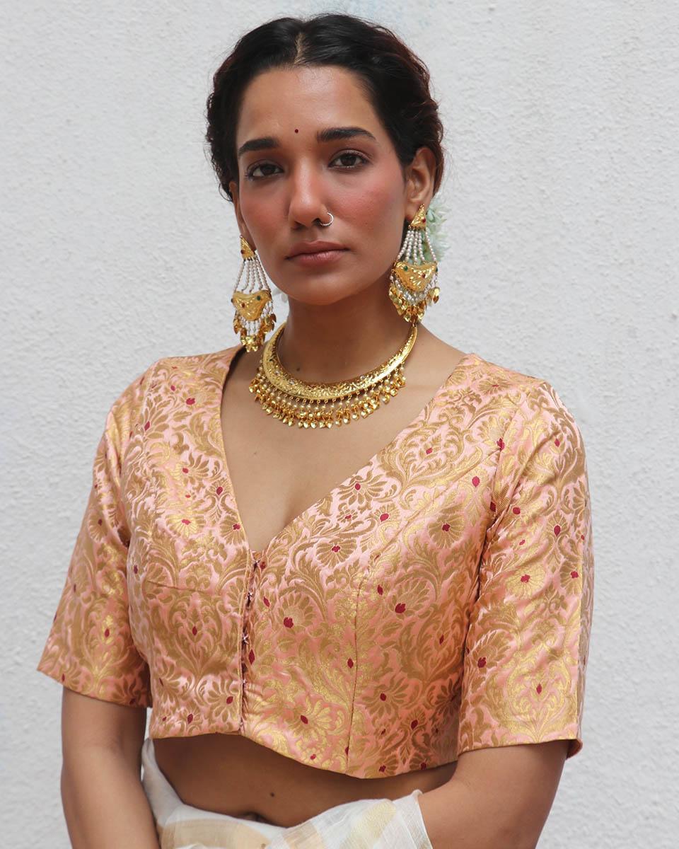 blouse simple design | blouse pattern | blouse back design