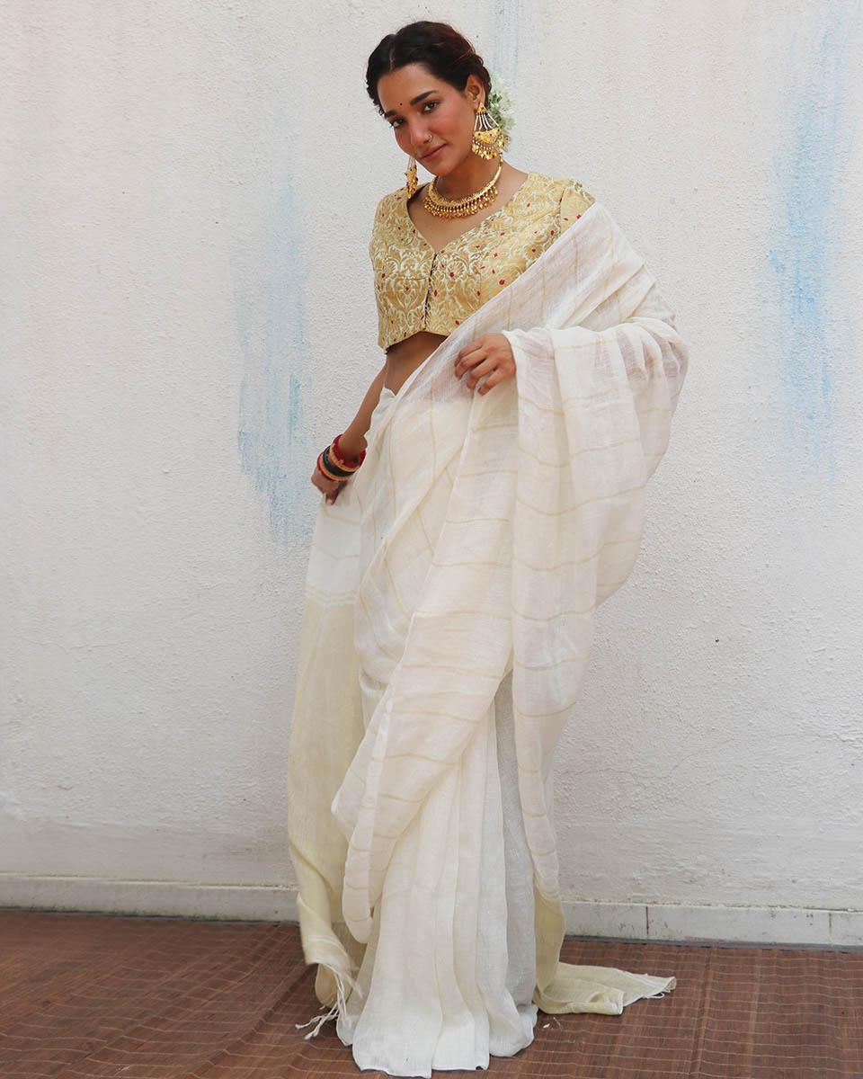 saree hairstyle | saree for wedding | linen sarees online