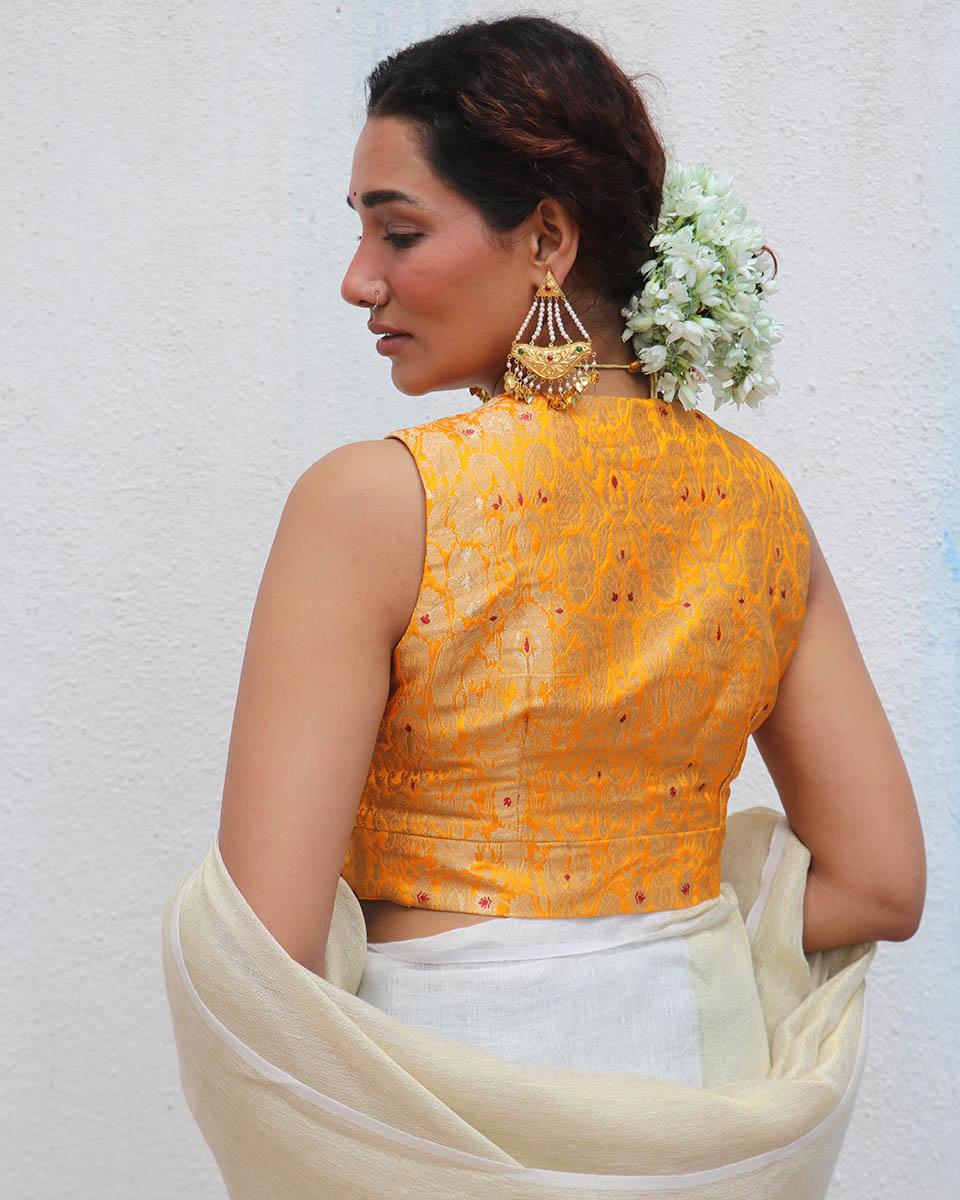 blouse pattern | blouse design for silk saree | blouse simple design