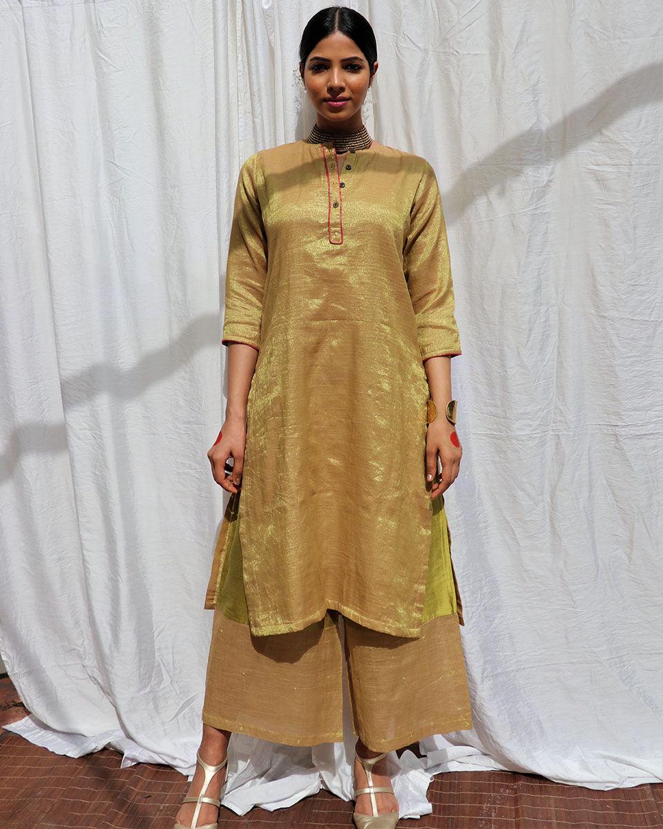 Buy Swetambhara Handwoven Cotton Kurti set for women Kurta set women