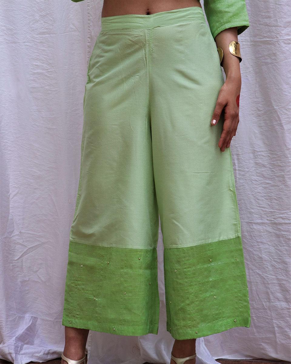 Harita Handwoven Cotton Zari Kurta Set - Zari
