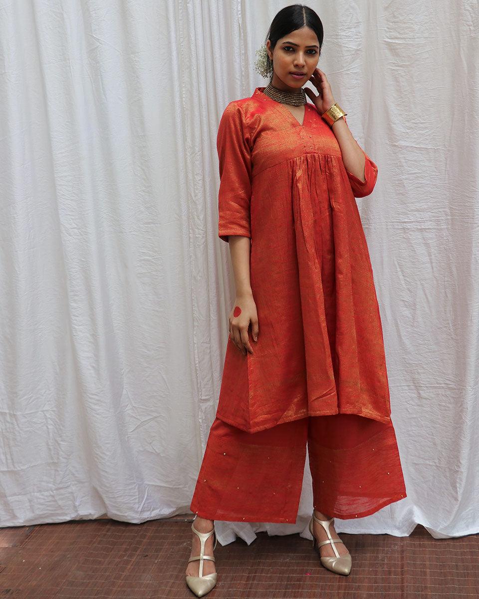 Kurti red | Kurti set for women | Kurta set women