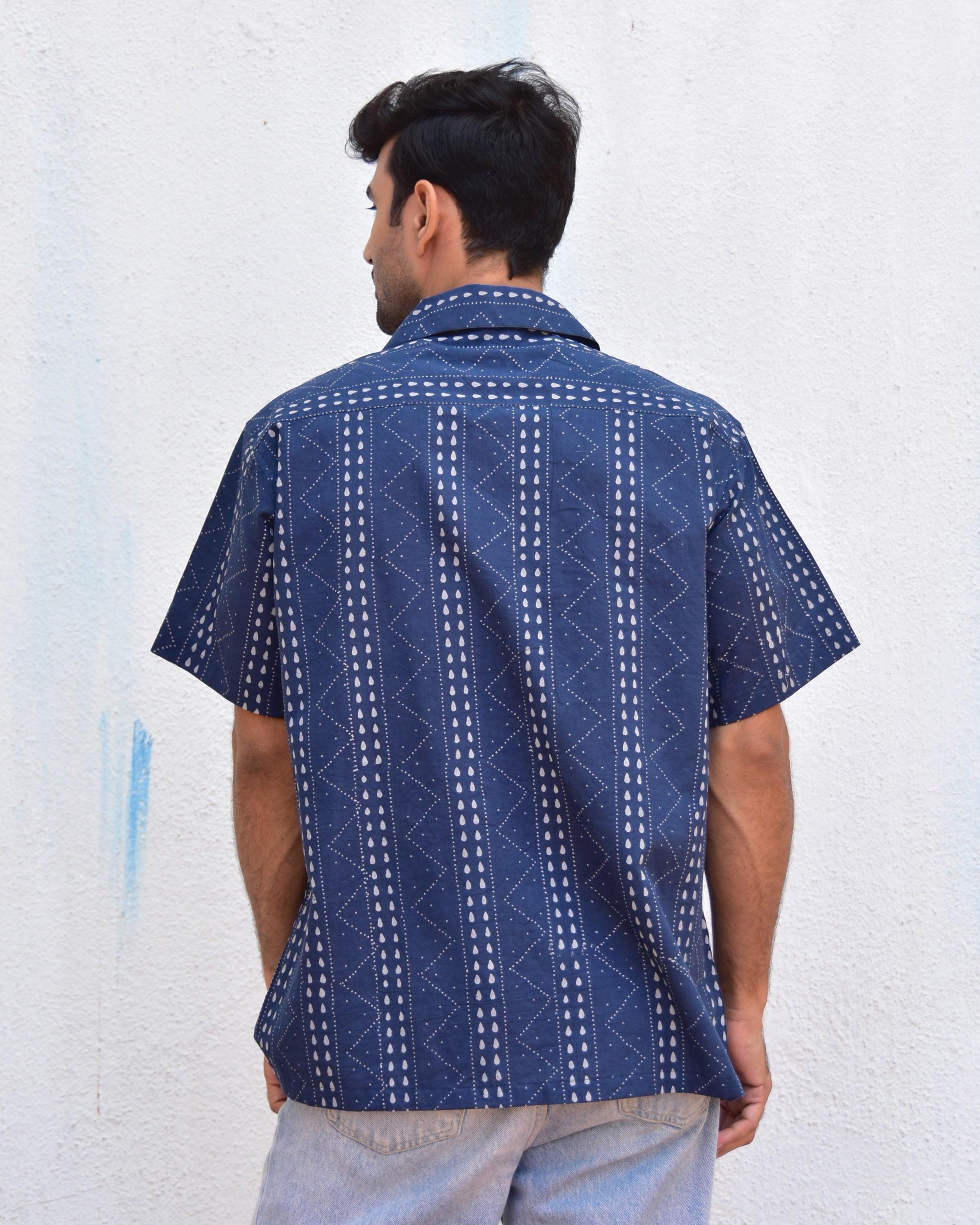 Earthy Euphoria Handblockprinted Pure Cotton Shirt