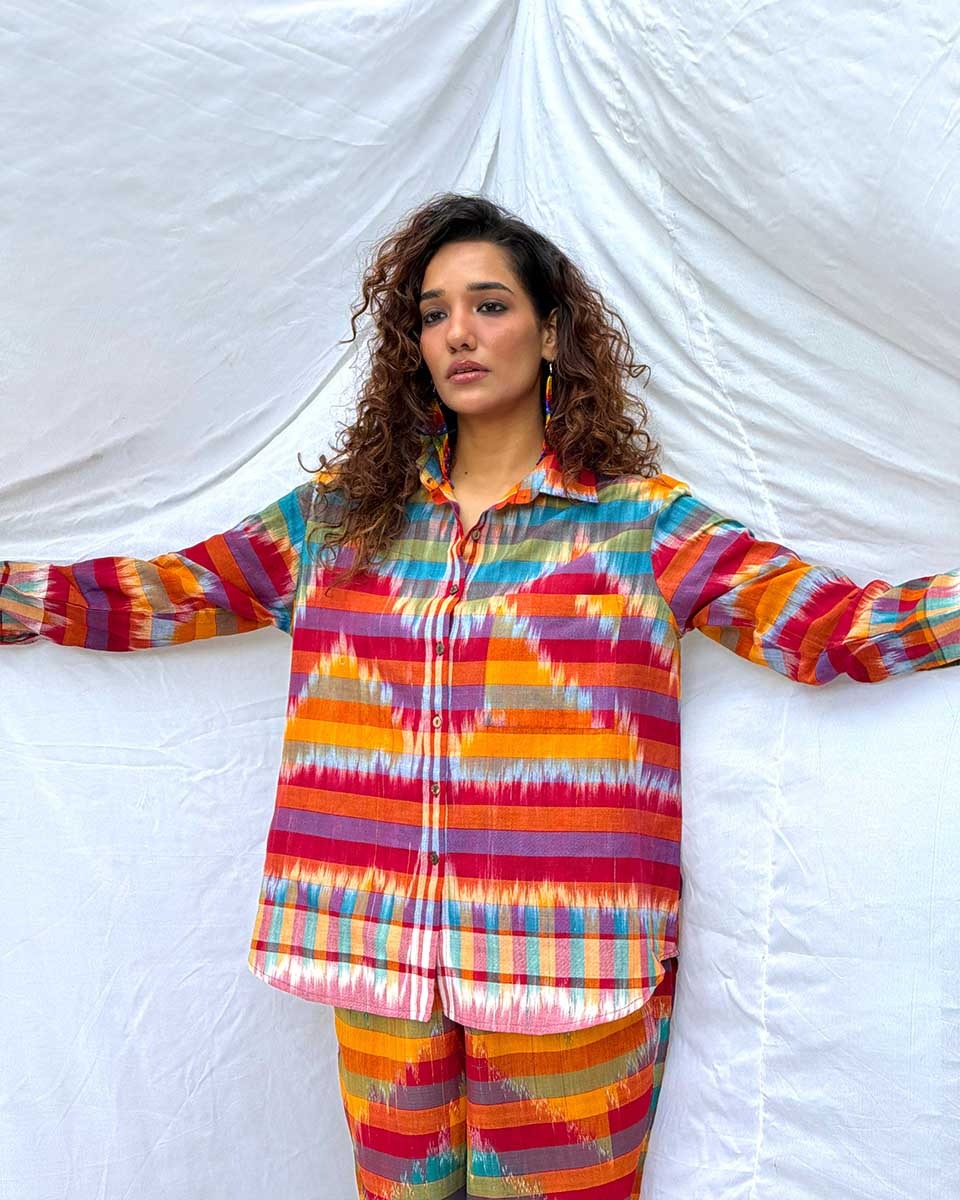 Hirna Gamcha Cotton Shirt - GMC