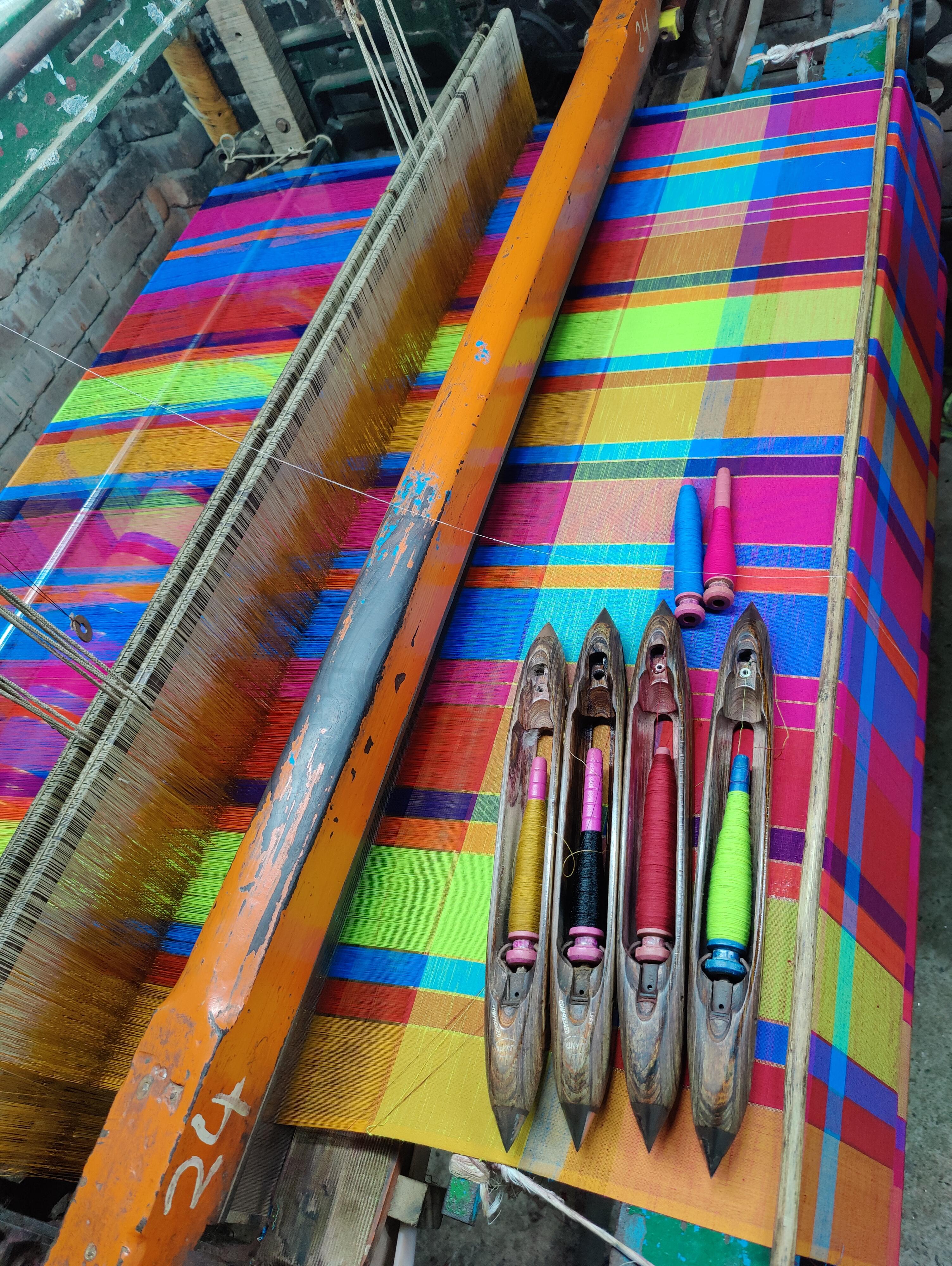 Dhwani Gamcha Cotton Top - GMC