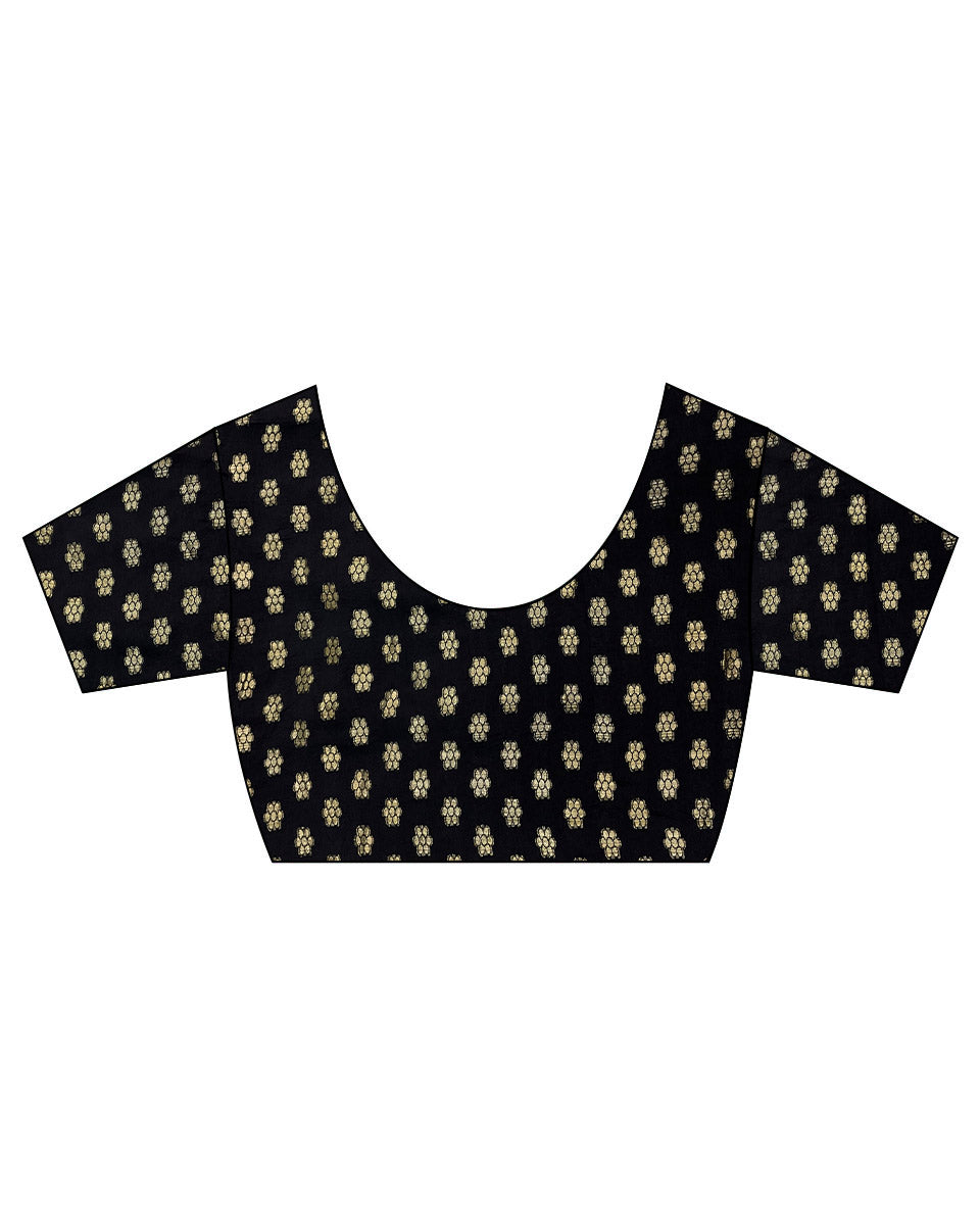 Rasika Blockprinted Dola Silk Saree - RB