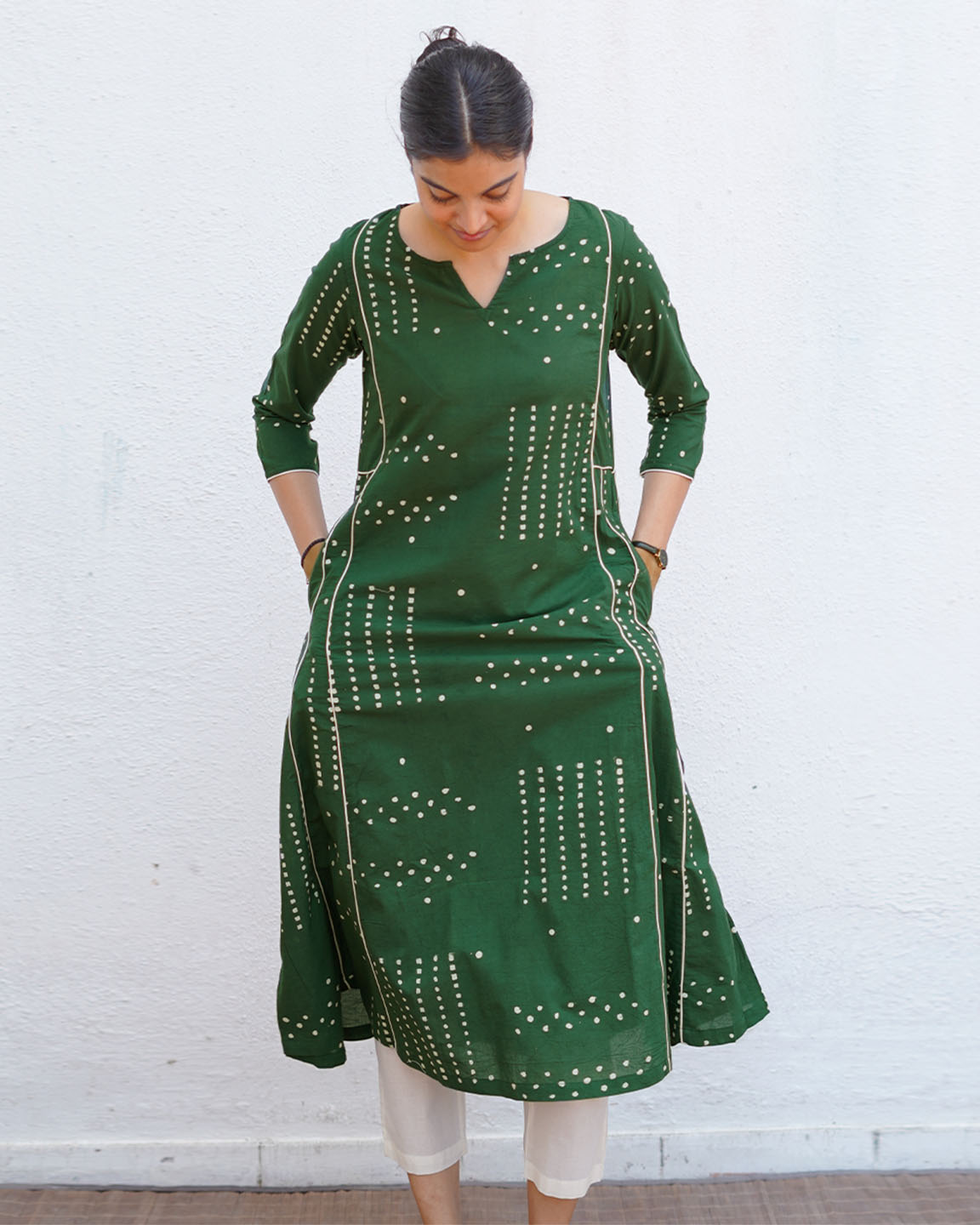 Swatilekha Block Printed Cotton Kurti