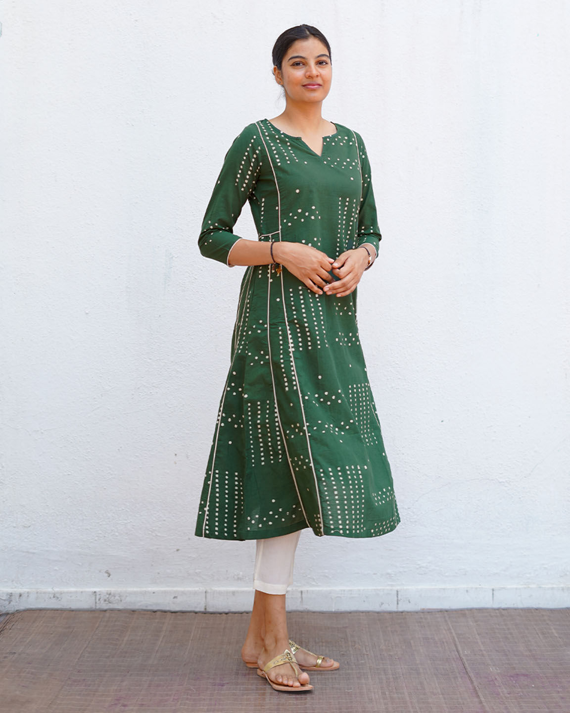 Swatilekha Block Printed Cotton Kurti