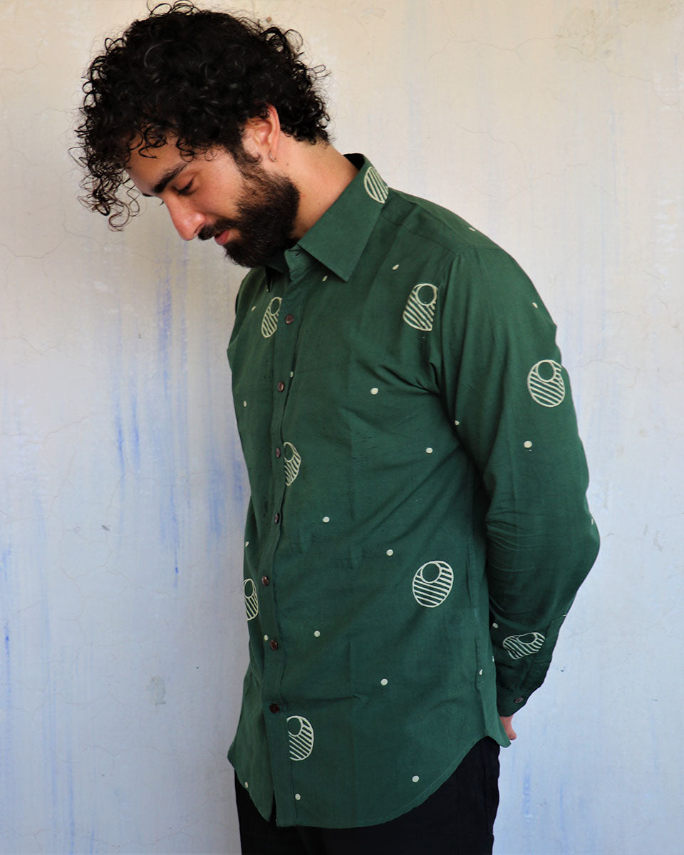 Designer shirts for men, stylish shirts for men, casual shirts for men, printed cotton shirts, cotton shirts for men, geometric shirts, full sleeve shirt for men, button down shirts