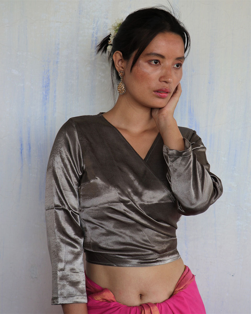 Blouse | Blouses | Silk blouse | Mashru Silk | Chidiyaa