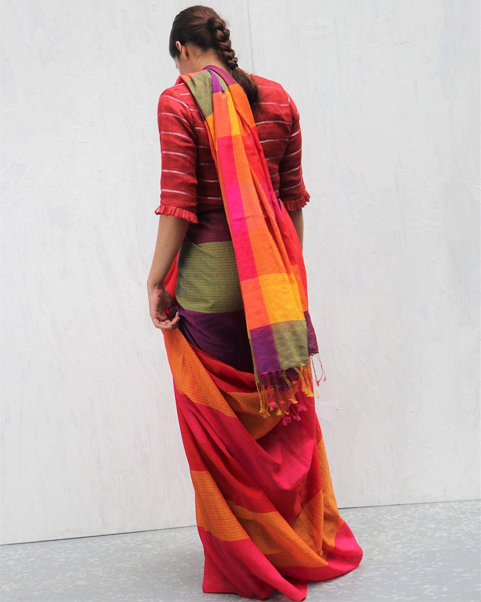 blouse designs for cotton saree