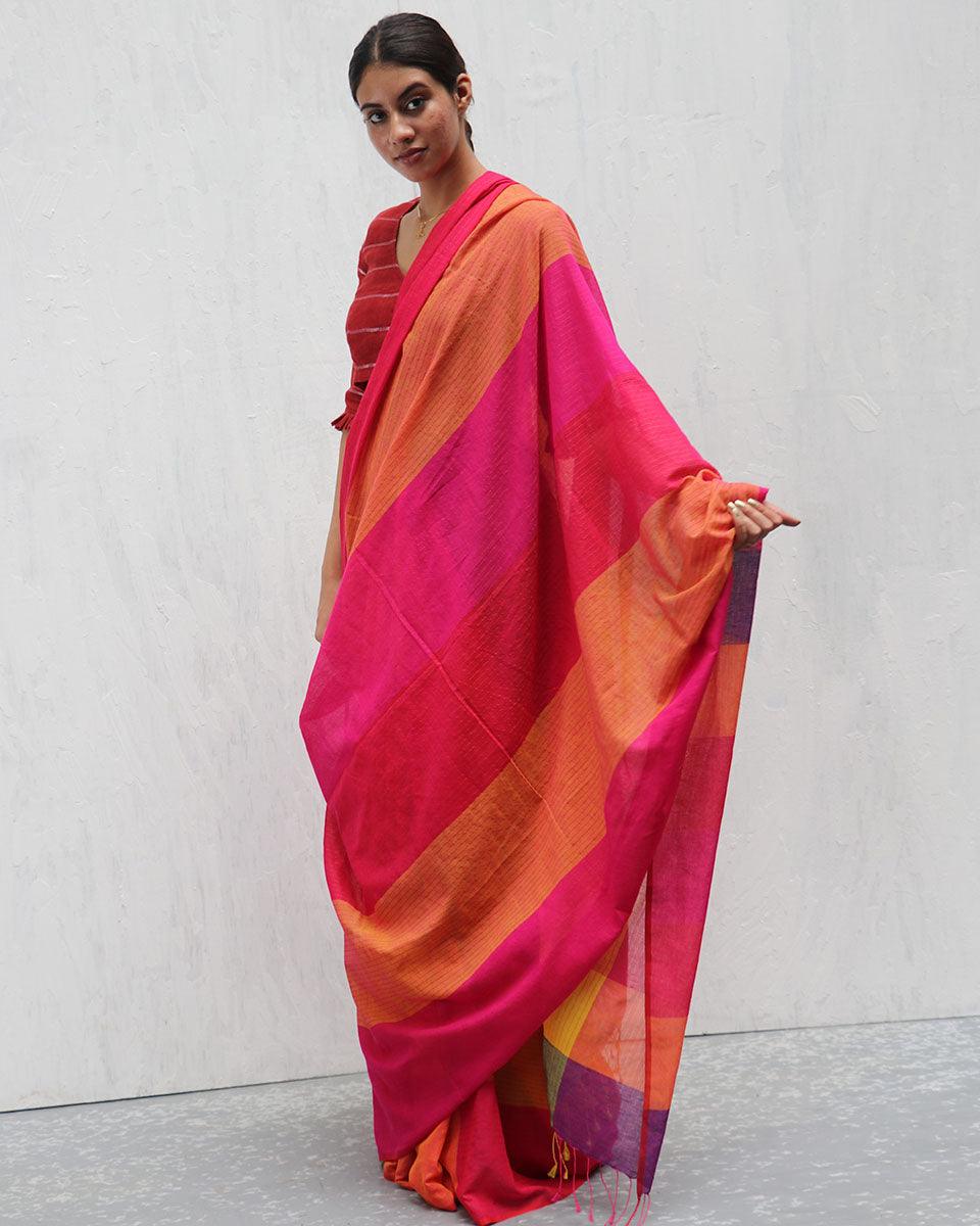 Madras collection saree
