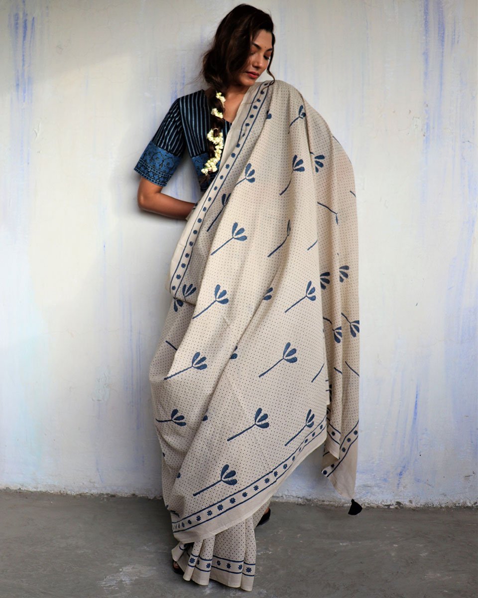 Cotton sarees | mul mul cotton saree | Cotton saree online | Cotton mul mul saree| Chidiyaa