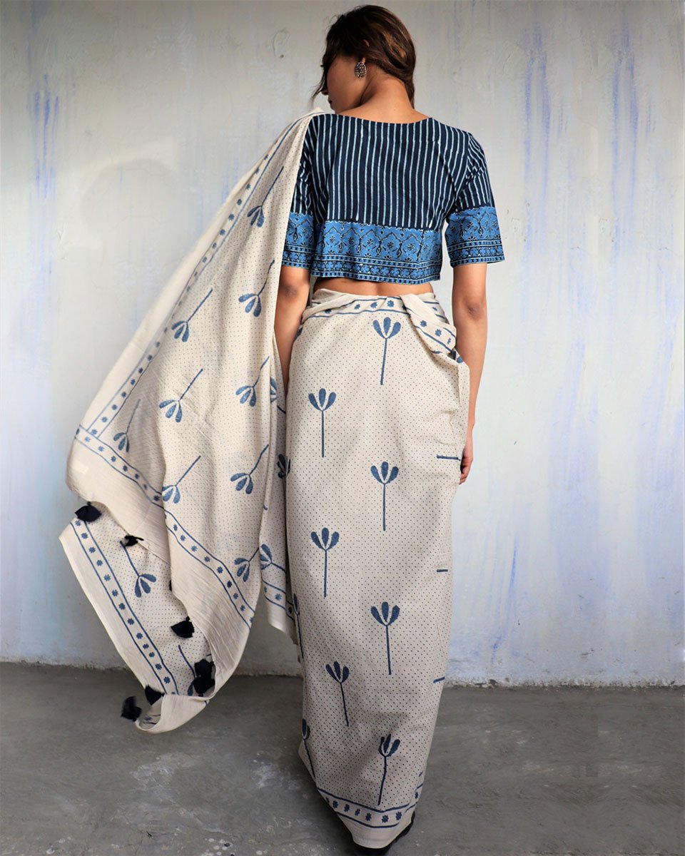 Cotton sarees | mul mul cotton saree | Cotton saree online | Cotton mul mul saree| Chidiyaa