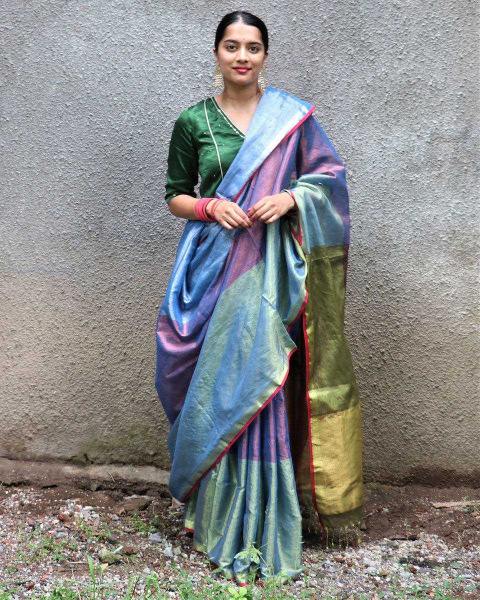 Cotton Zari Saree