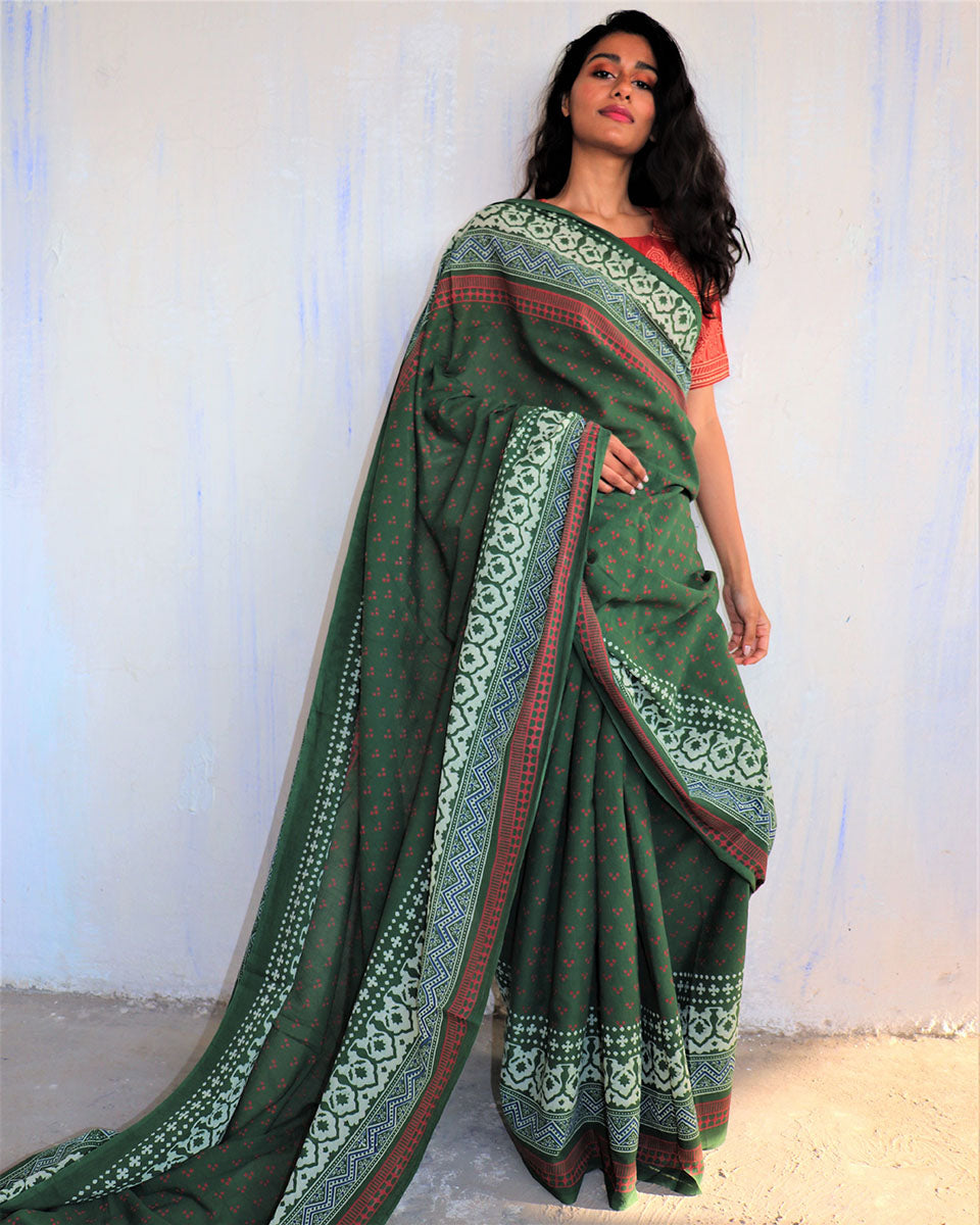Cotton sarees | Cotton mul mul saree | Cotton saree for women | Chidiyaa