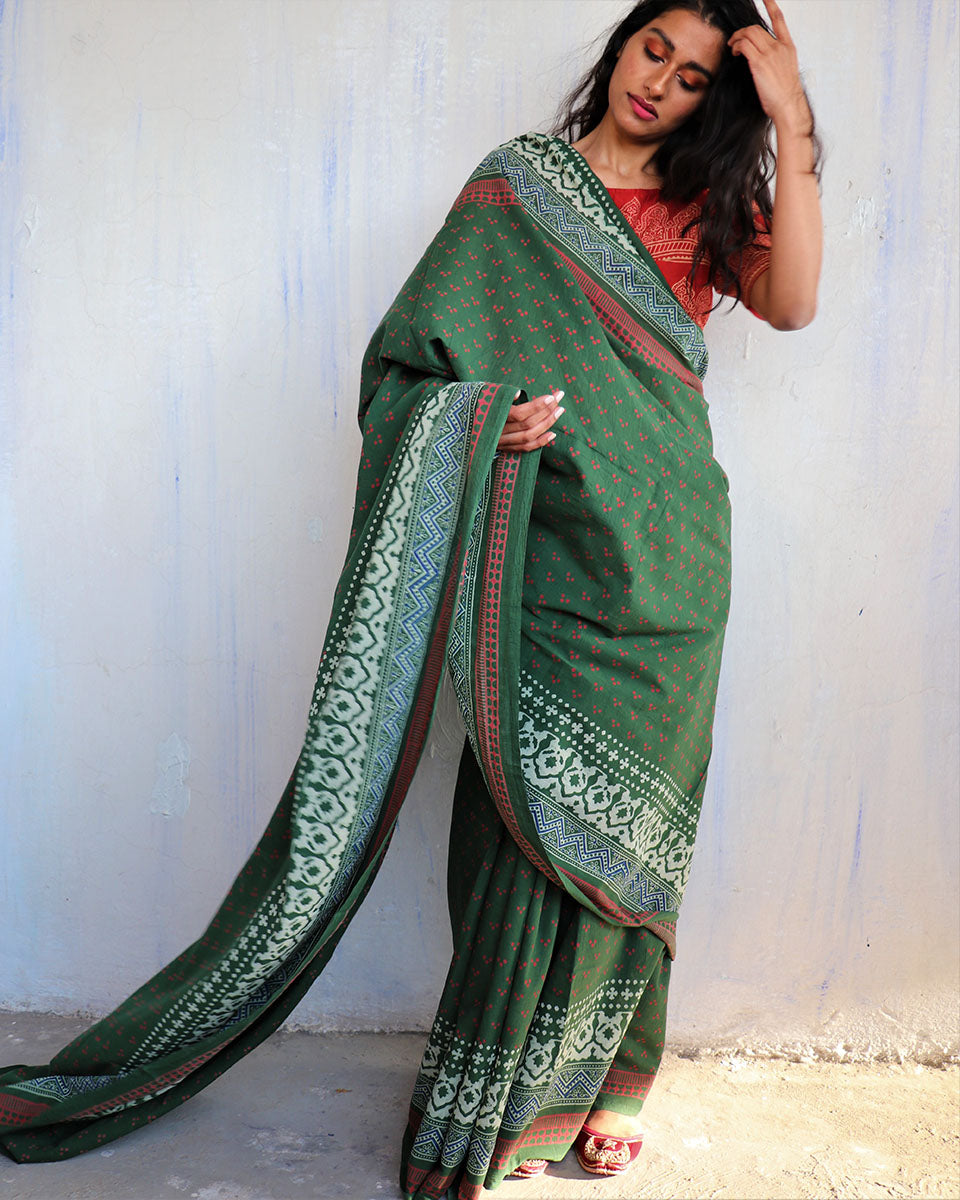 Cotton sarees | Cotton mul mul saree | Cotton saree for women | Chidiyaa