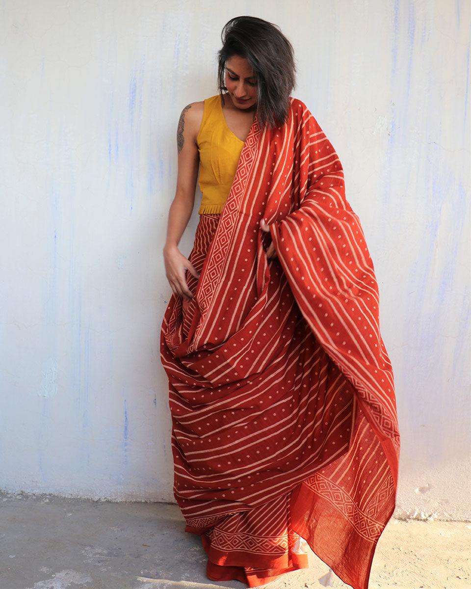 Cotton sarees | Cotton mul mul saree | Cotton saree for women | Chidiyaa