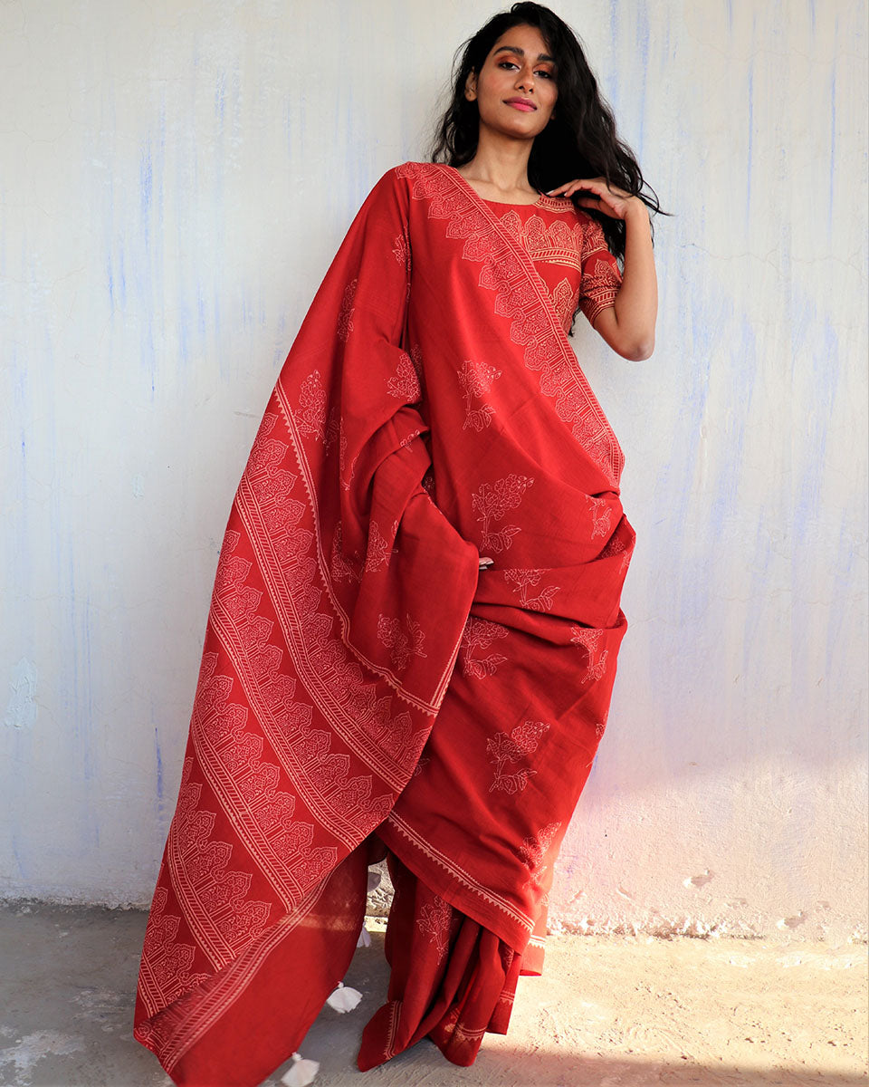 Cotton sarees | Cotton saree for women | Cotton saree online | Cotton saree | Chidiyaa