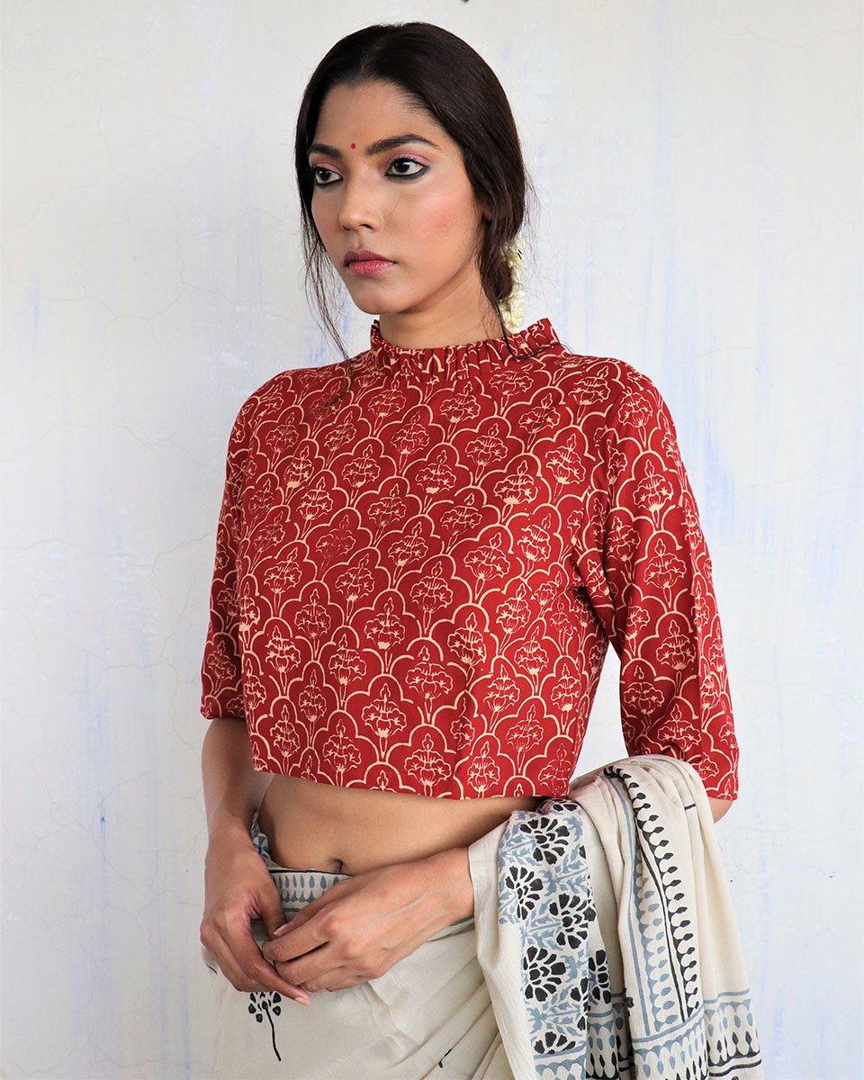 Blouse design| Blouses | Cotton blouse | Chidiyaa