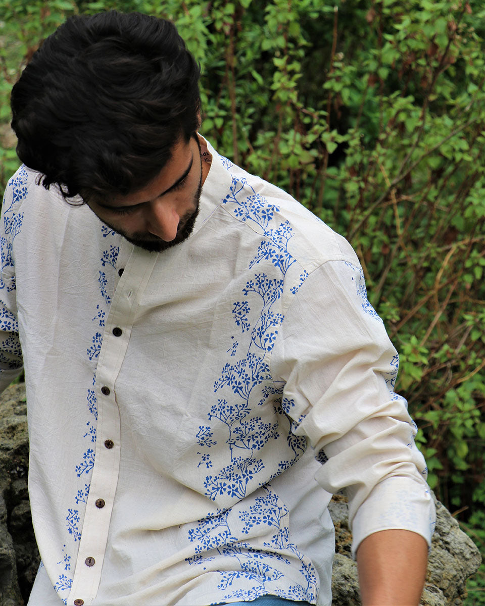 Cotton shirts for men, printed shirts for men, casual shirts for men, stylish shirts for men, designer shirts for men, floral printed shirts, full sleeve shirt for men, button down shirts for men