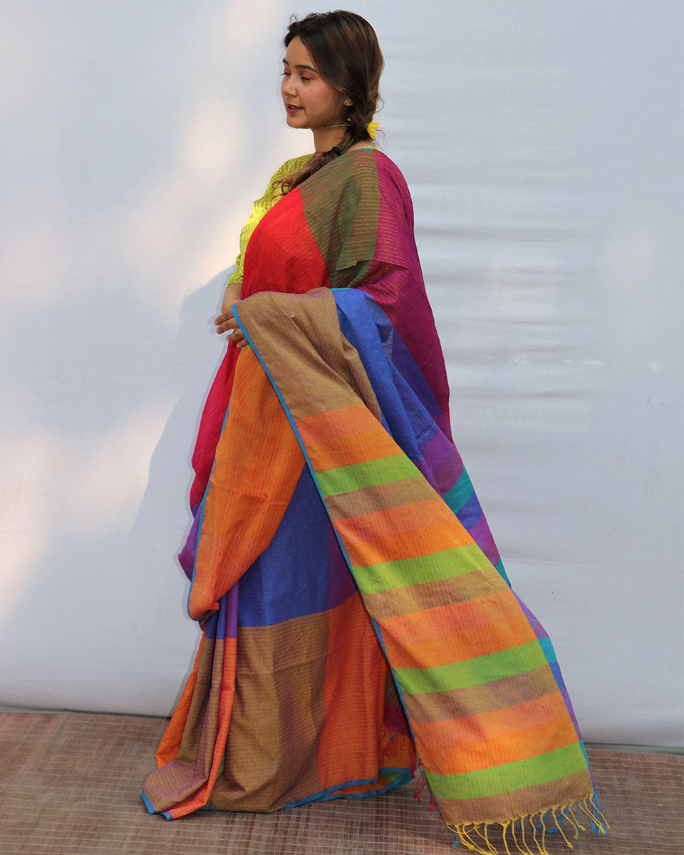 Cotton sarees | Cotton saree for women | Cotton saree online | Cotton saree | Chidiyaa | cotton saree design