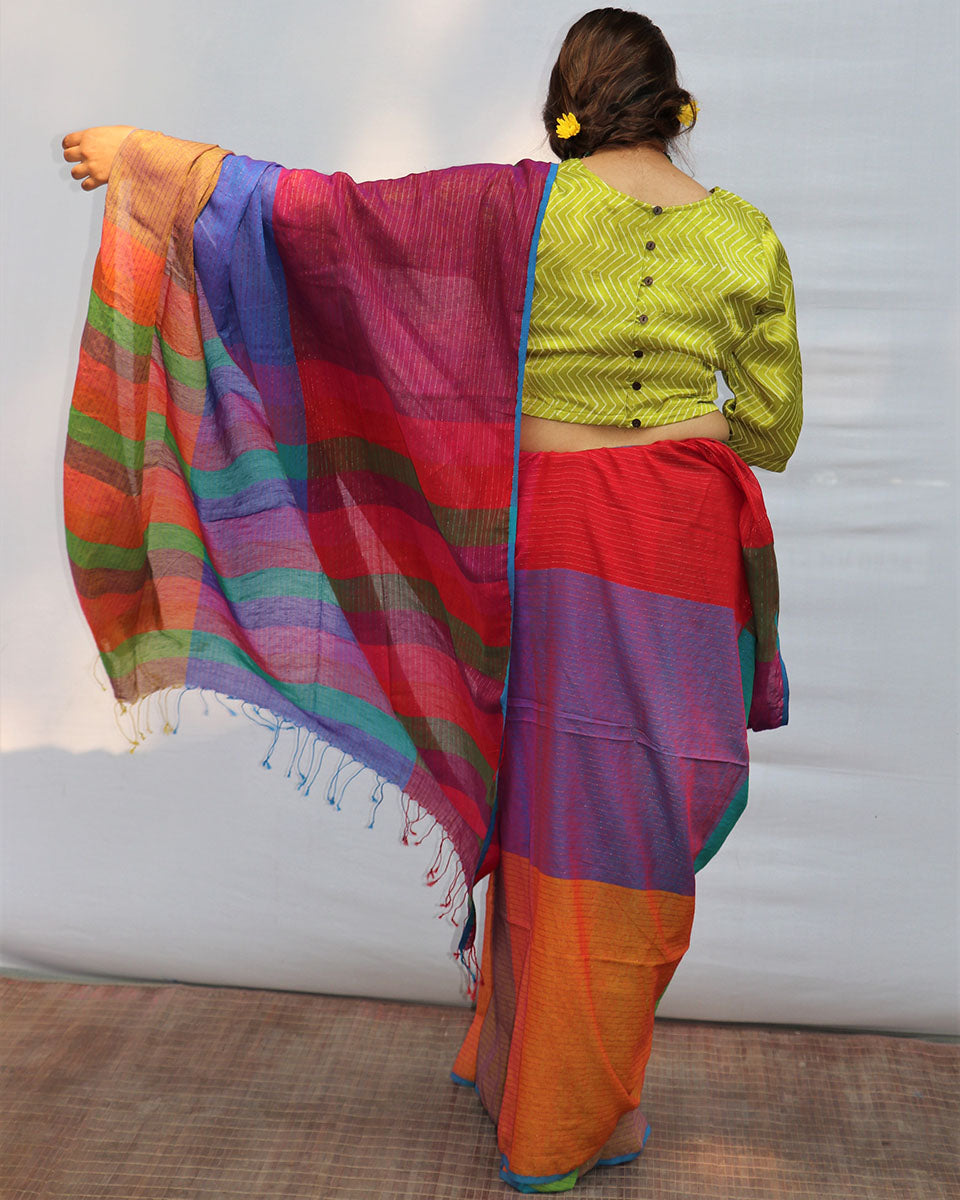 Cotton sarees | Cotton saree for women | Cotton saree online | Cotton saree | Chidiyaa|cotton saree for women