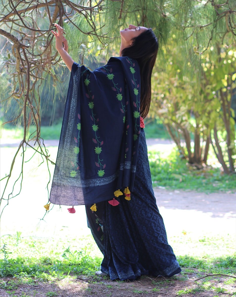 Cotton sarees | mul mul cotton saree | Cotton saree online | Cotton mul mul saree| Chidiyaa