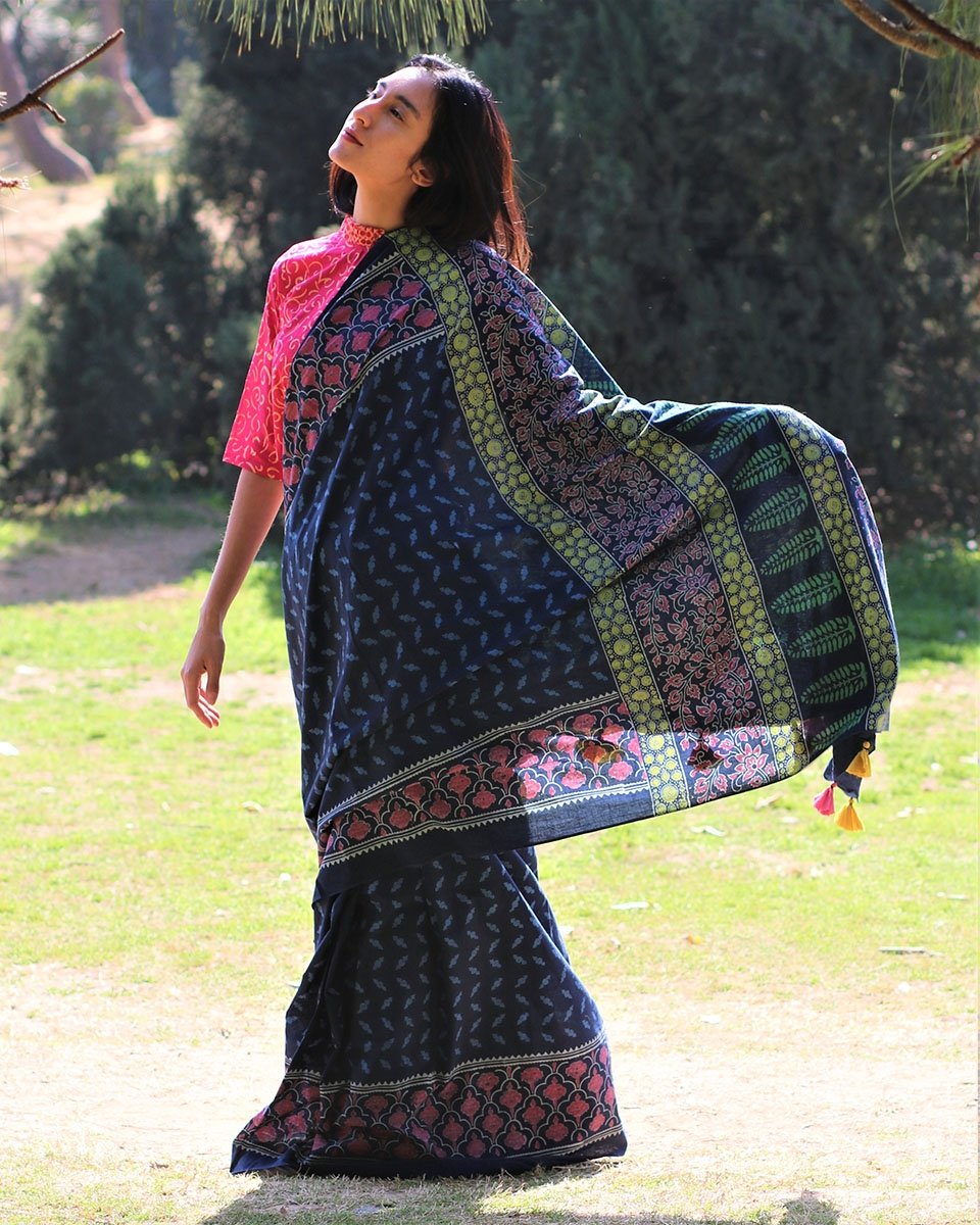 Cotton sarees | Cotton mul mul saree | Cotton saree for women | Chidiyaa