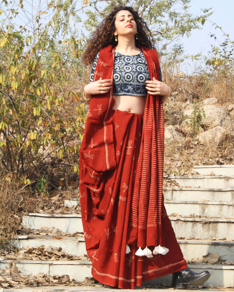 cotton sarees | cotton mul mul saree | cotton saree for women | Chidiyaa