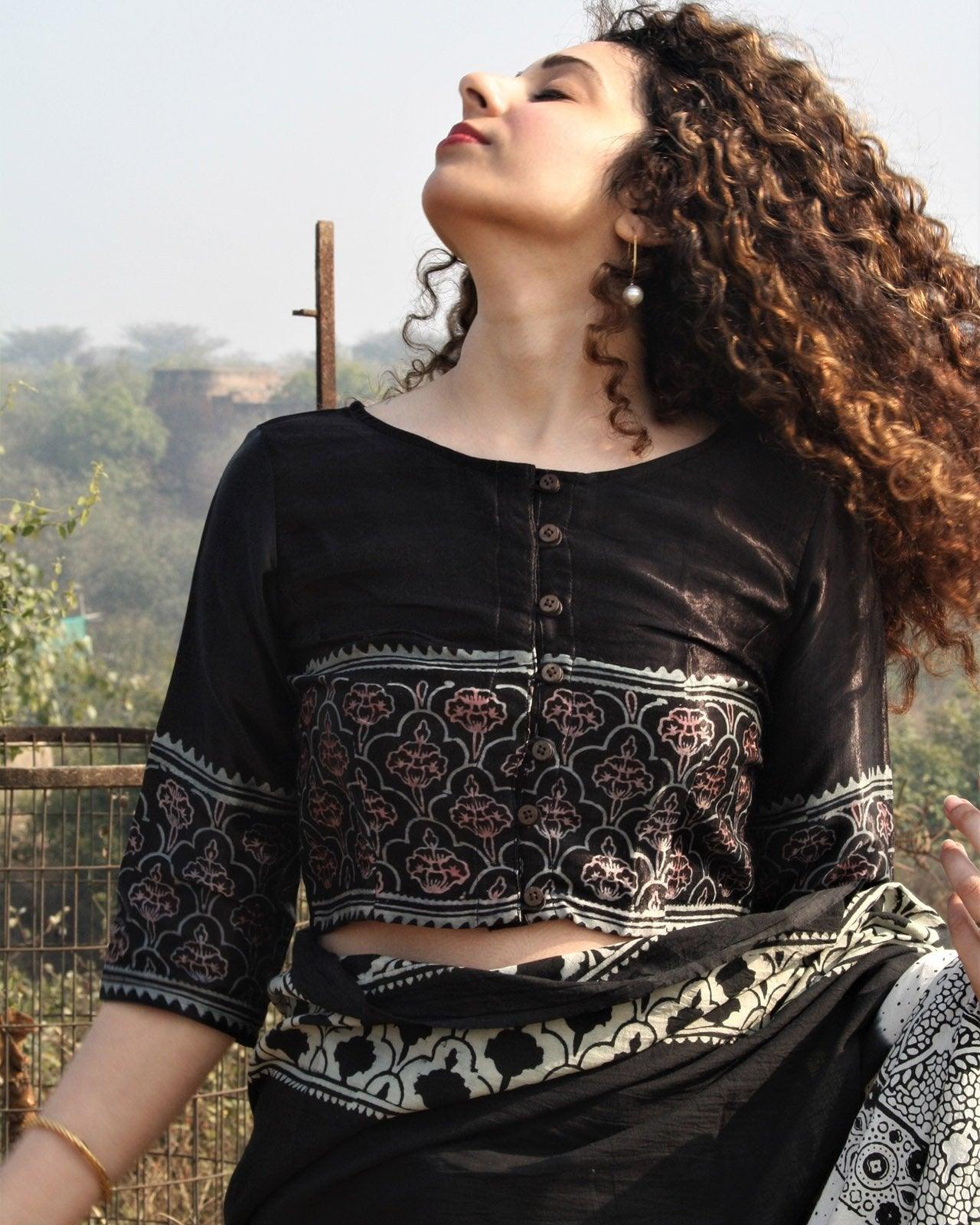 Silk blouse | Blouses Sleeves design | Chidiyaa