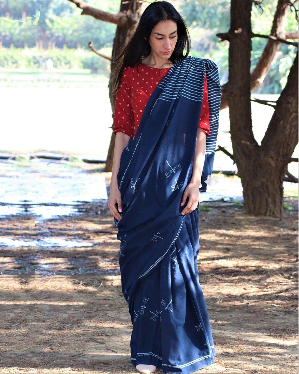 Cotton sarees fashion latest models