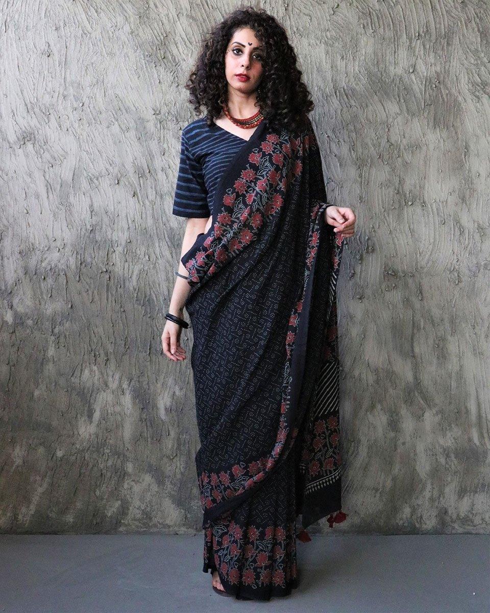 Saree | Sarees | Cotton Saree | Saree for women | Saree poses | Saree for farewell