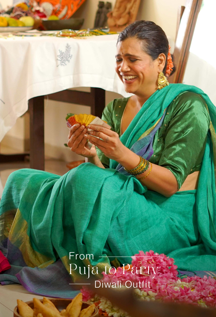 From Pooja to Party: Diwali Outfit Transitions Made Easy