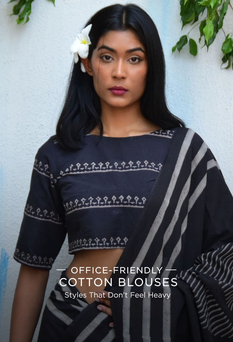 Office-Friendly Cotton Blouse Styles That Don’t Feel Heavy
