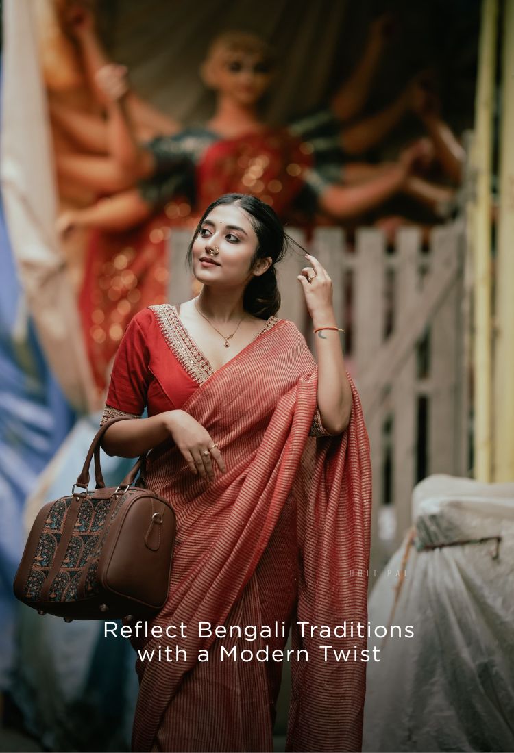 Durga Puja Special: Sarees That Reflect Bengali Traditions with a Modern Twist