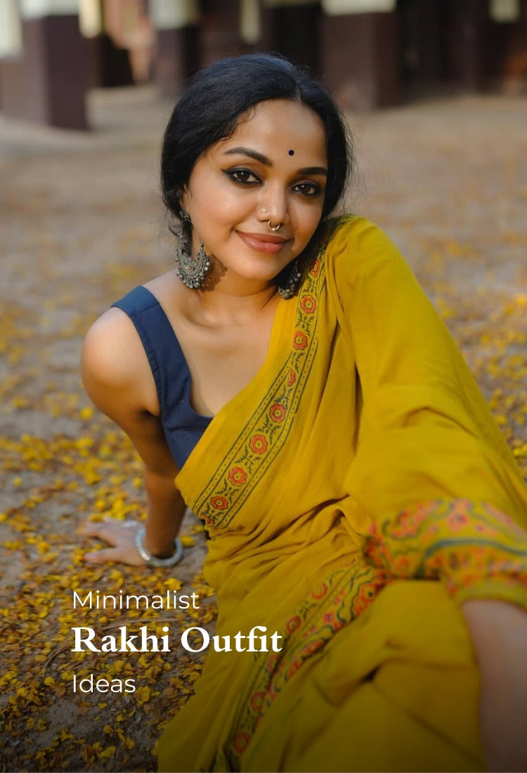 Minimalist Rakhi Outfit Ideas for the Modern Indian Woman