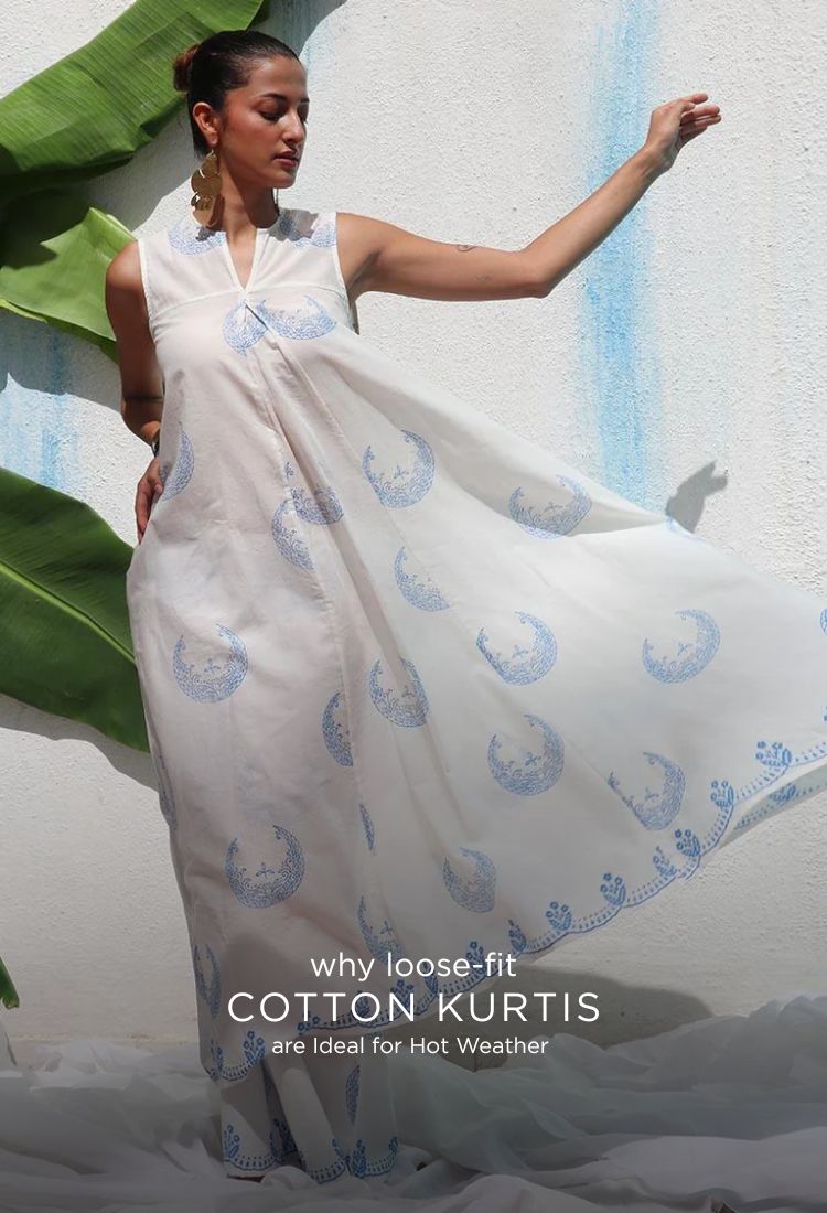 Why Loose-Fit Cotton Kurtis Are Ideal for Hot Weather