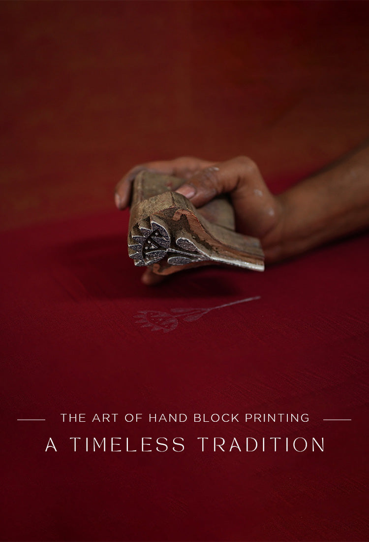 Hand Block Type The Art of Hand Block Printing: A Timeless Tradition
