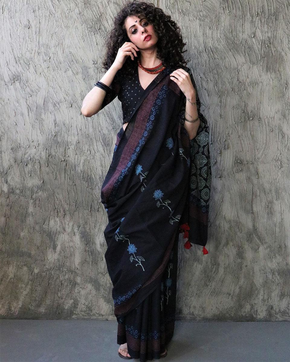 Buy cotton saree online | Cotton Sarees | Cotton mul mul sarees | Chidiyaa