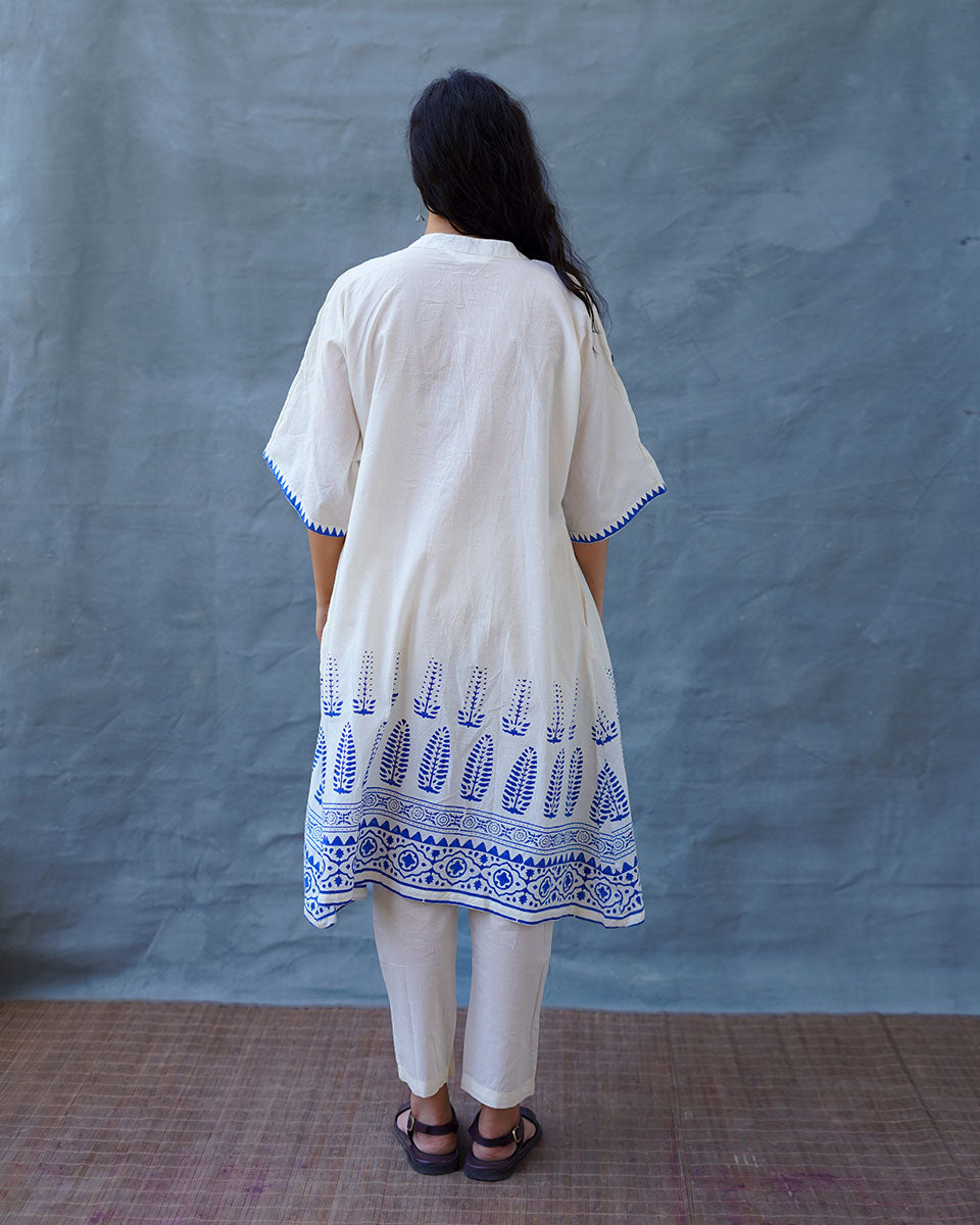 Vasara Blockprinted Cotton Kurta Set - BGVL