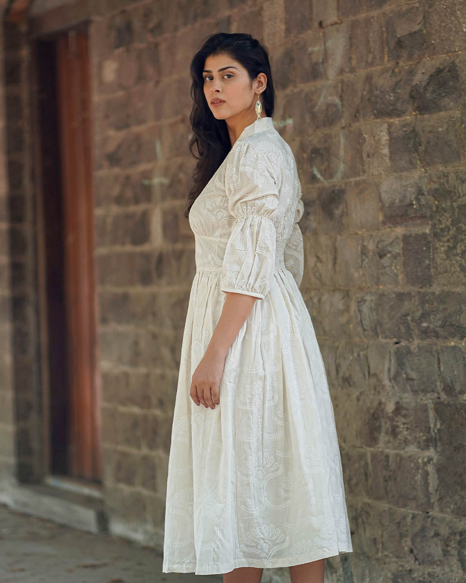 Dresses | White Dress | Cotton Dress | Summer Clothes for Women | Chidiyaa