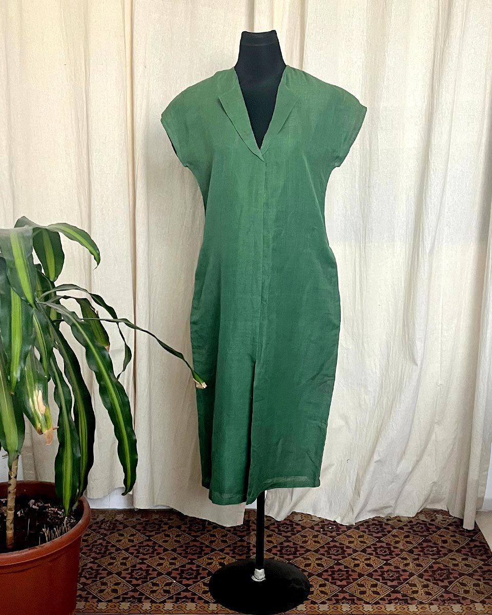 Forest Whisper linen kurti - LD