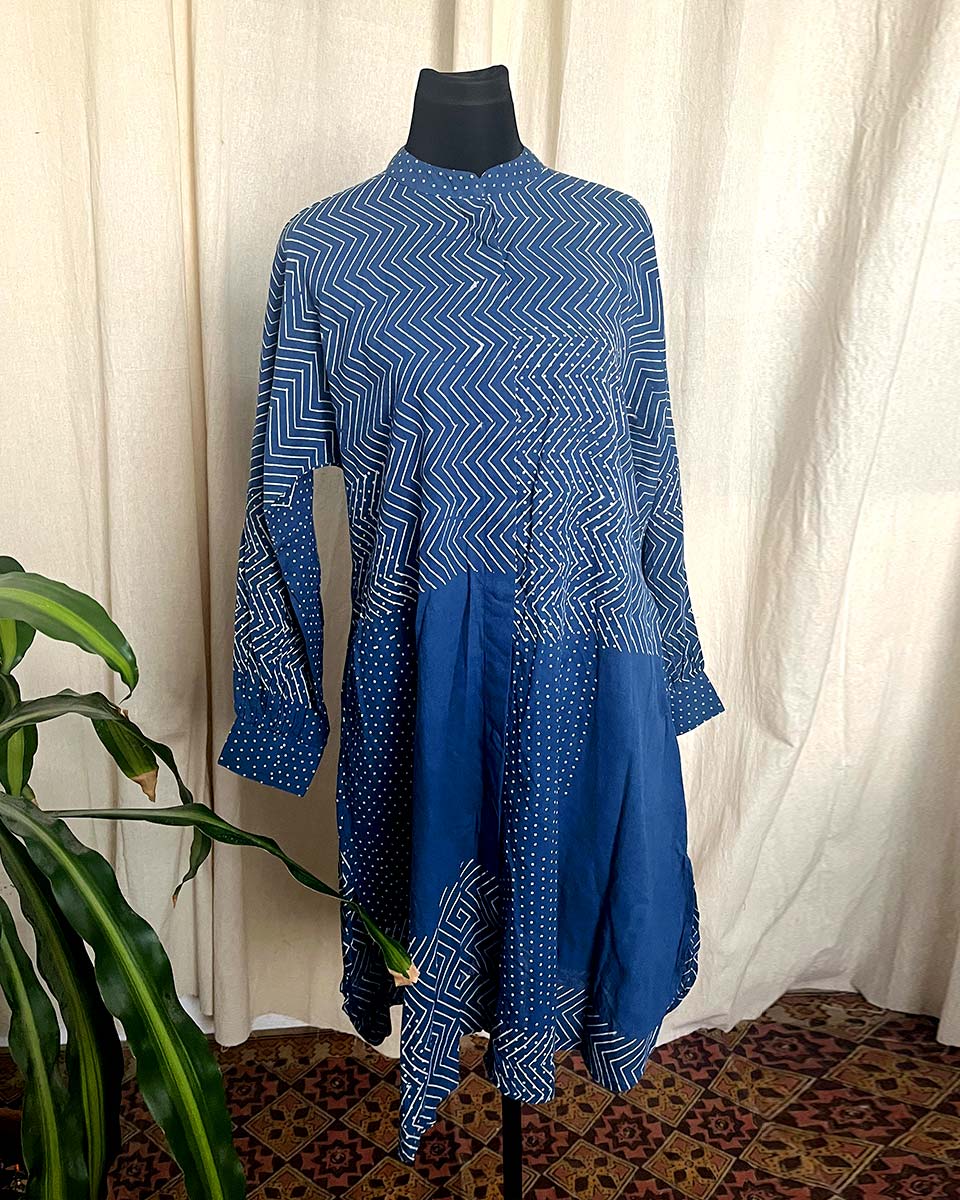 Blue Prism Cotton kurti - LD
