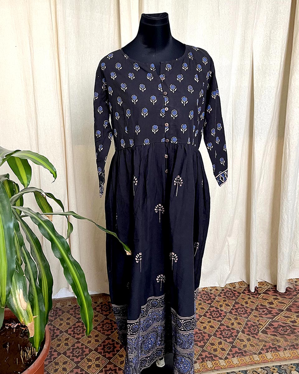 Noorbandh cotton Handblock printed Kurti - LD