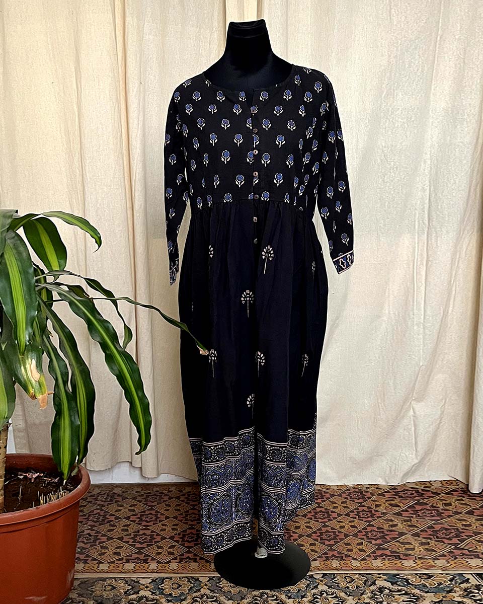 Noorbandh cotton Handblock printed Kurti - LD