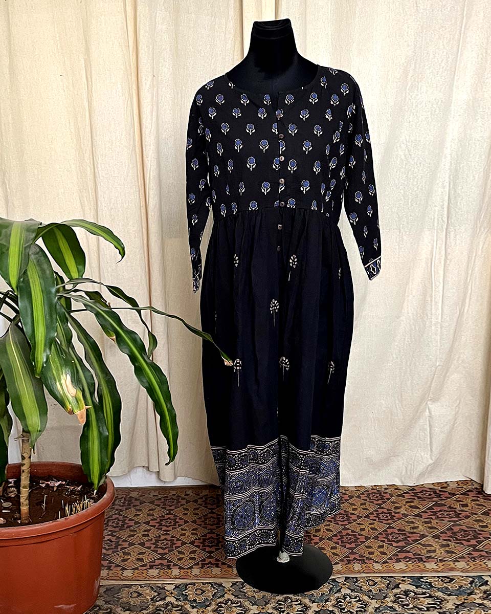 Noorbandh cotton Handblock printed Kurti - LD