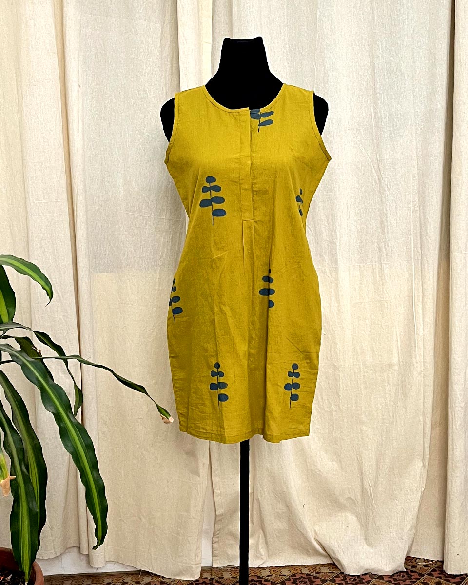 Sunline hand block printed Dress - LD