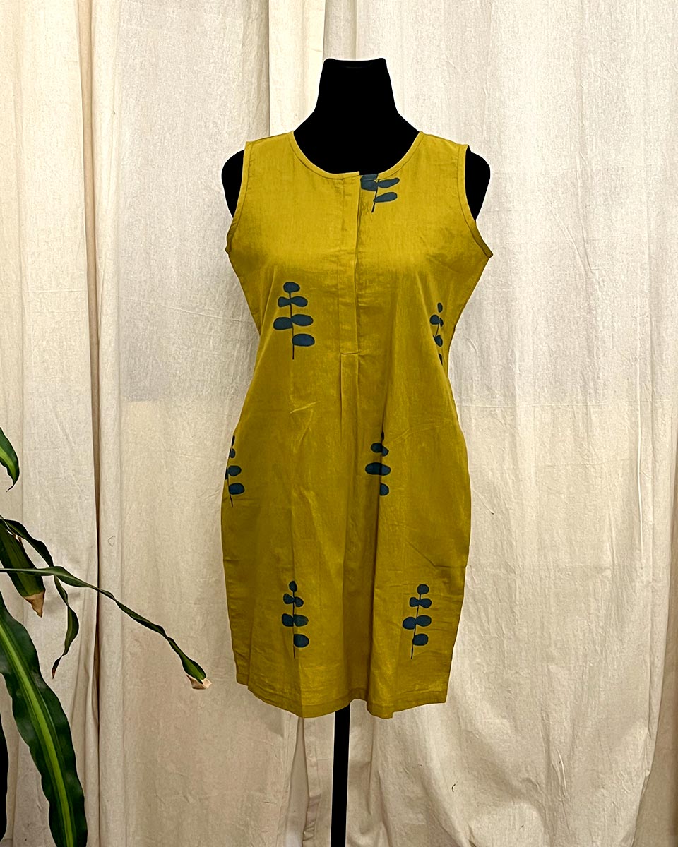 Sunline hand block printed Dress - LD