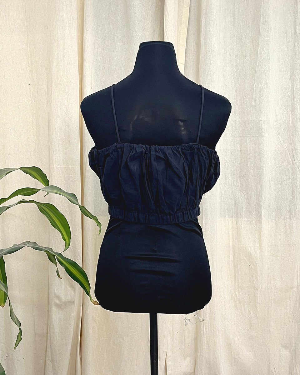 Midnight Ruche Top – LD